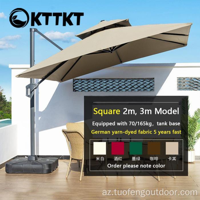 Xarici düşərgə Sabit Sunhade Günəş Led zolaq modeli